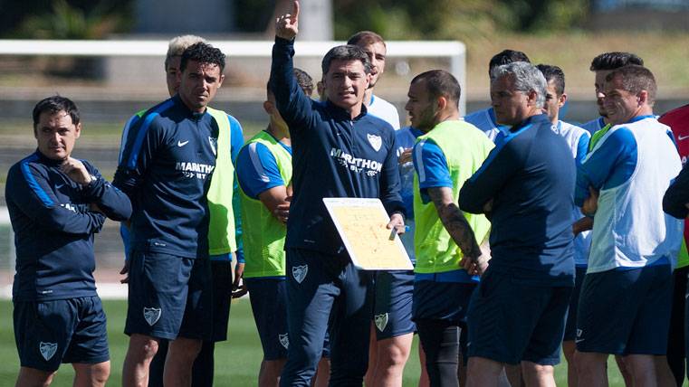 This is the announcement of the Málaga to measure  to the Madrid