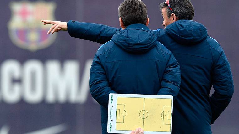 Unzué Carries  to part of the staff of Luis Enrique for Vigo