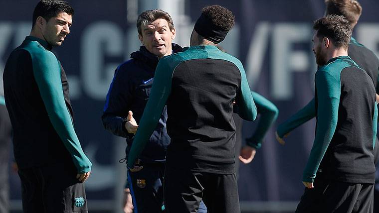 The threat of Neymar if Unzué is the new trainer