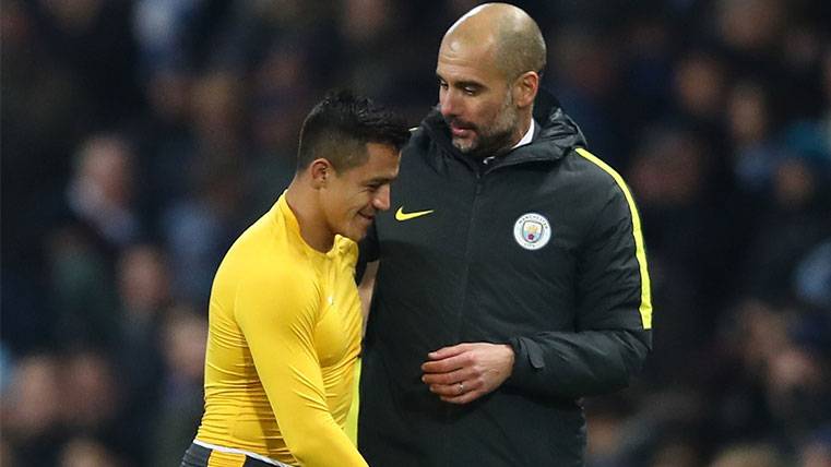 In England plant to Alexis Sánchez in the Manchester City