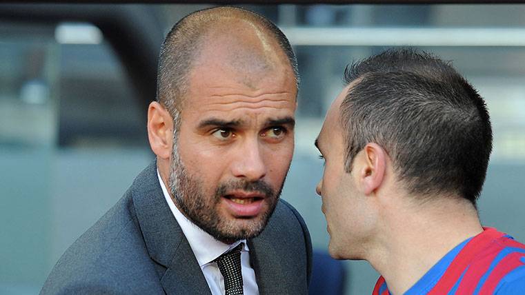 Andrés Iniesta, in the diary of the Inter… And of Guardiola!