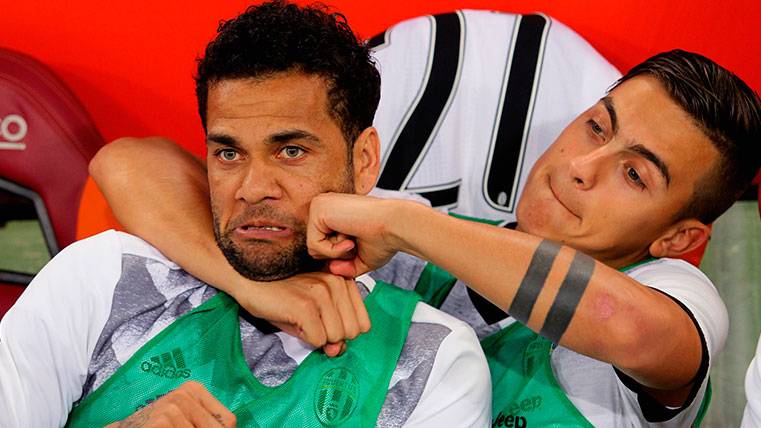 To Dani Alves go out him very expensive his words on Dybala