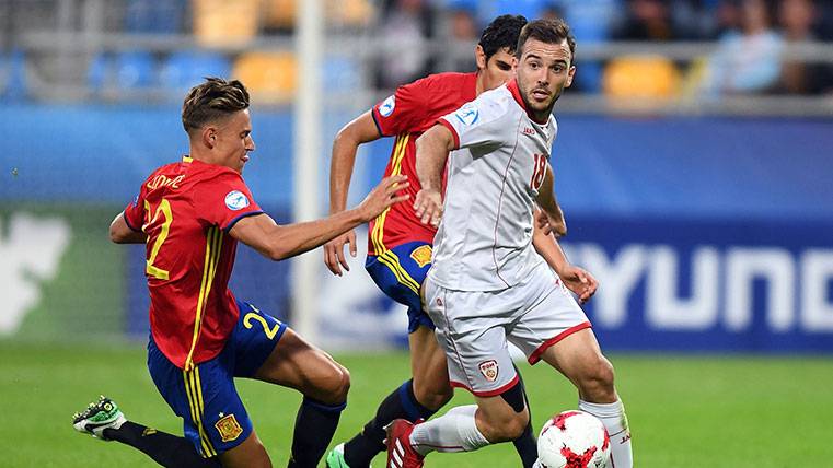 Saúl and Bellerín shine and Spain Sub21 already is in semifinals