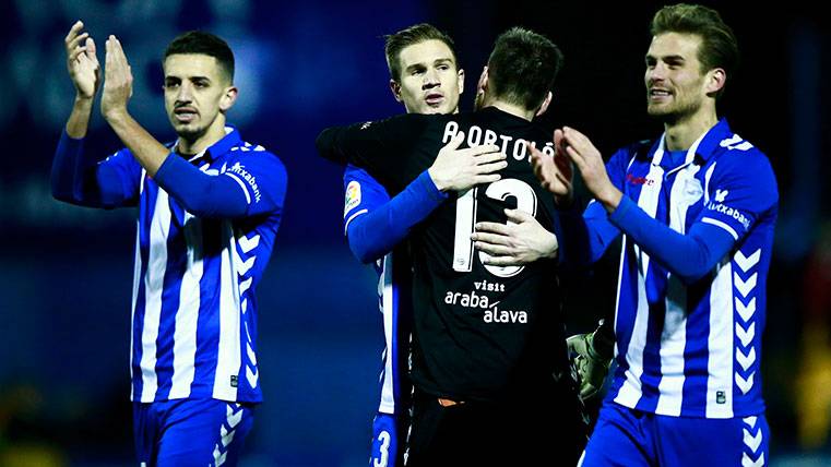 Adrián Ortolá, the spare for the goal of the Barça