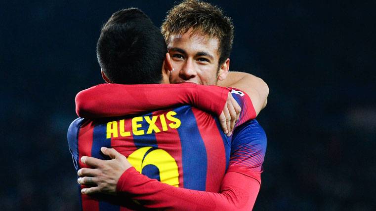 The PSG is more near of fichar to Alexis that to Neymar