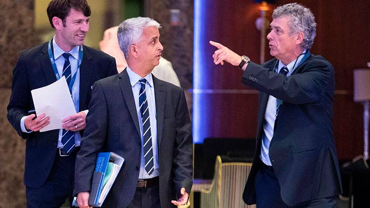 They register the headquarters of the RFEF and detain to Villar