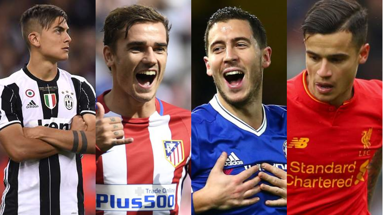 The fans would choose to Dybala like relief of Neymar