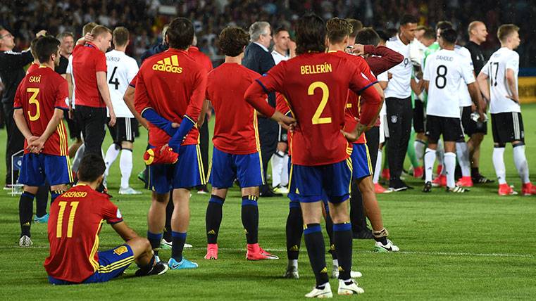 Germany instructs to Spain and steals him the European Sub21