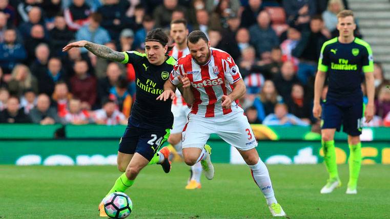 Bellerín Also can fall of the diary of the Barcelona