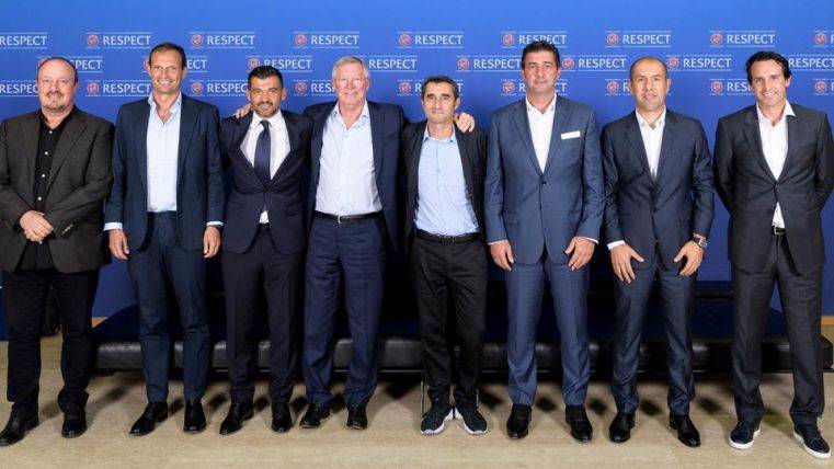 Valverde Was one of the protagonists of the summit UEFA