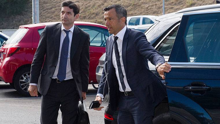 Jorge Mendes in Barcelona, begins the operation gone out?
