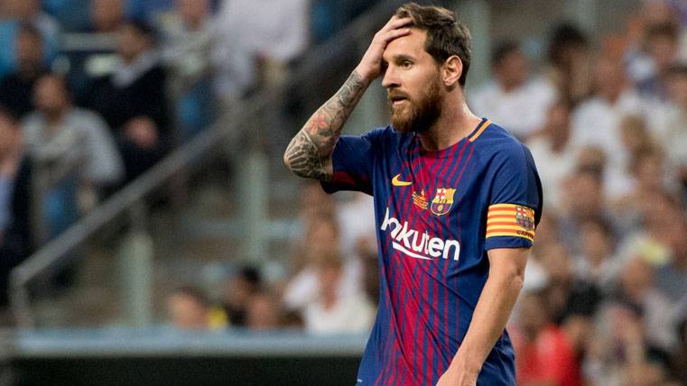 Messi and Suárez, sad and desconectados in the Bernabéu