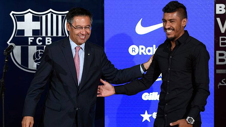 OFFICIAL: Paulinho will not debut with the Barça in front of the Betis!