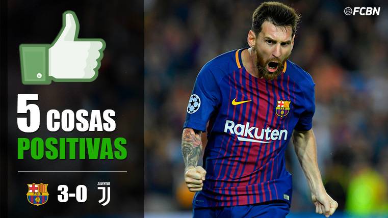 The five positive things of the FC Barcelona-Juventus