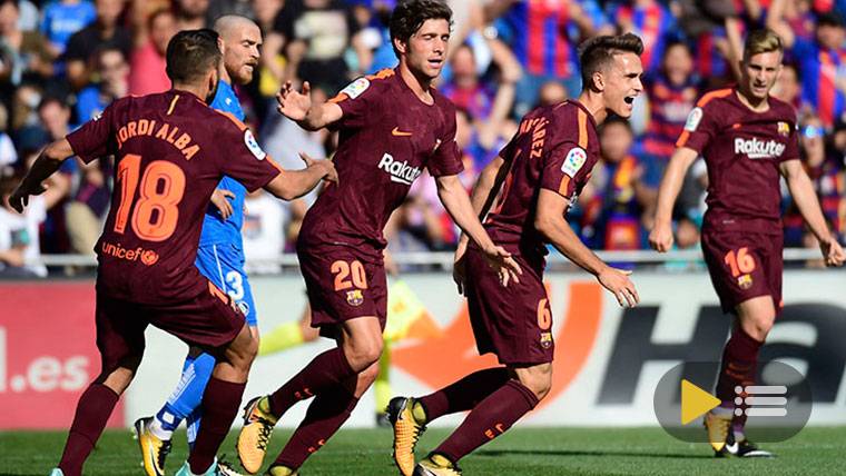 Video summary: Getafe 1 FC Barcelona 2 (LaLiga J4)