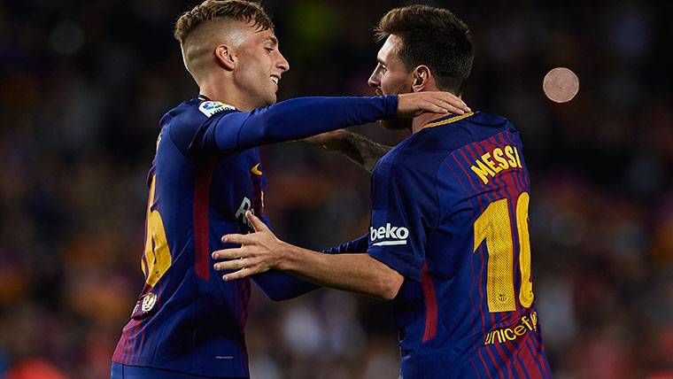 The hopes that has fixed Valverde in Deulofeu