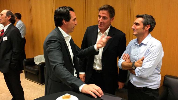 Emery Puts in a wrap to the Barça with a confession to Valverde