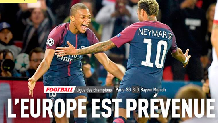 In France already warn to the rest of ‘big’ on the PSG