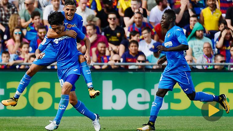 Gaku Shibasaki Condemns the first-half of the Barça