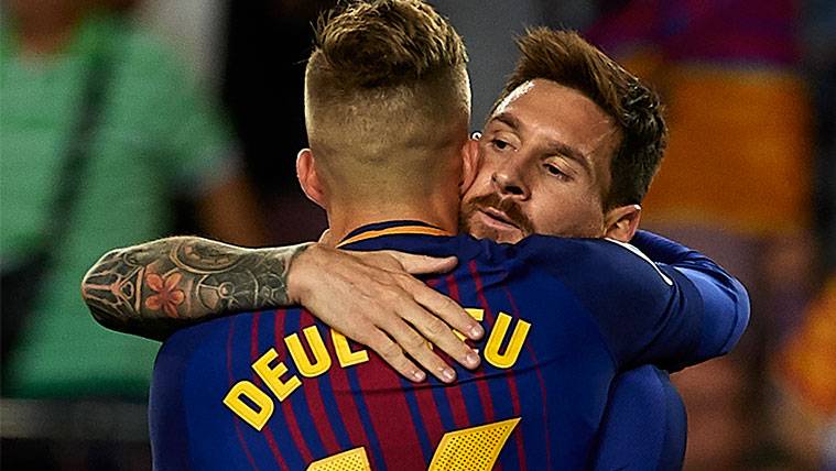 Gerard Deulofeu, also in tuning with Leo Messi