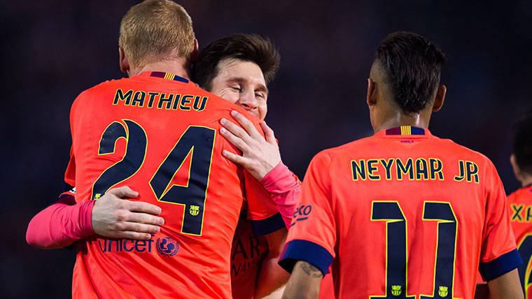 The curious ‘formula’ of Mathieu to defend to Leo Messi