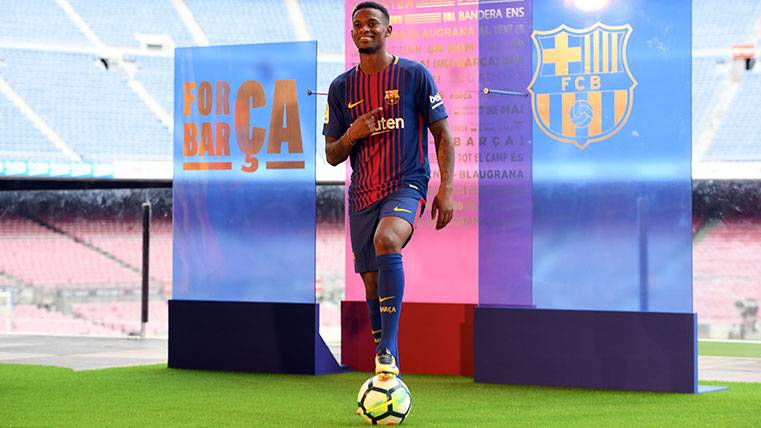 The curious relation of Nélson Semedo with the Camp Nou