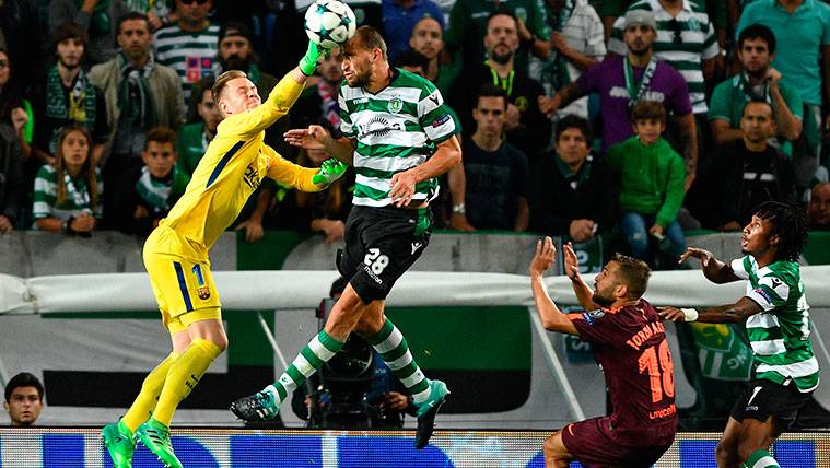 Ter Stegen, big culprit of the imbatibilidad in Champions