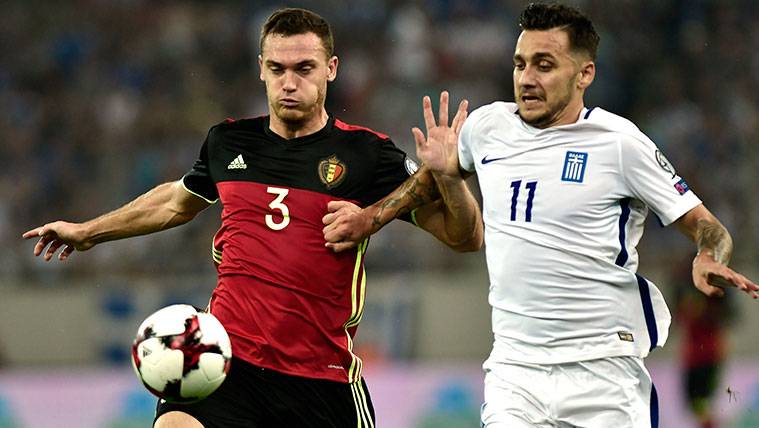 The curious data of participation of Thomas Vermaelen