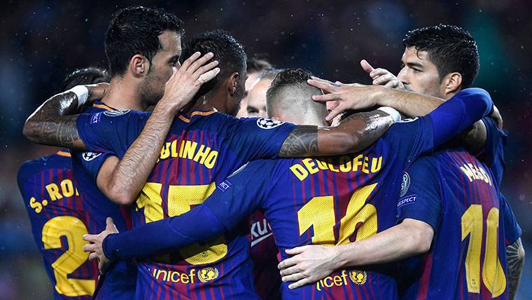 The Barça can be in 1/8 of Champions the next day