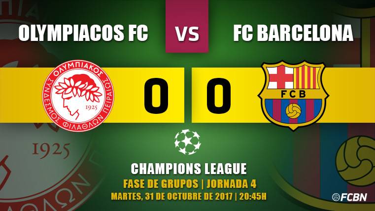 Tie insulso of the Barcelona in front of a férreo Olympiacos