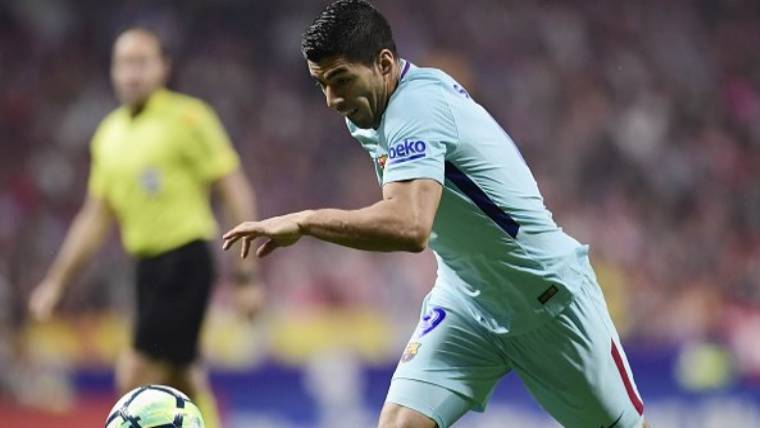 Luis Suárez marked the goal of the tie with a head butt