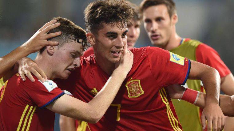The barcelonista Abel Ruiz leads to Spain in the World-wide Or17