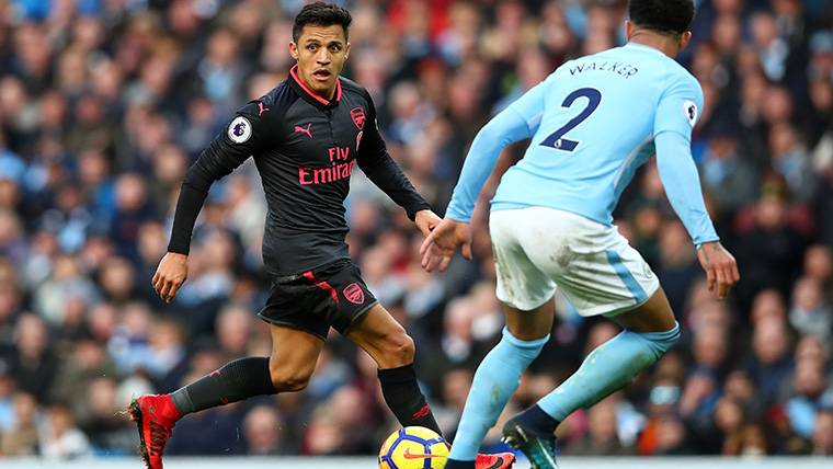 Alexis Sánchez can aggravate the ‘hammer’ Wenger-Guardiola