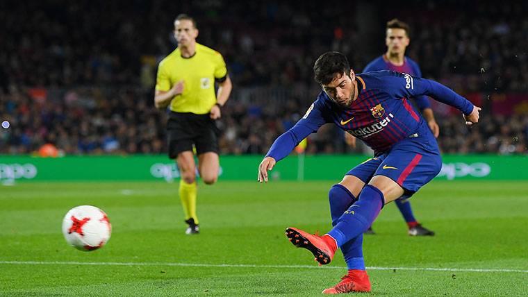 The fans of the Barça already wants to see to Arnáiz in the first team