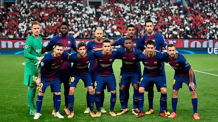 The accounts of the Barça to be the first in 1/8 of Champions
