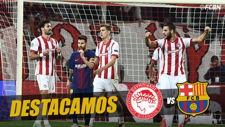The brutal European series that broke the Barça in front of Olympiacos