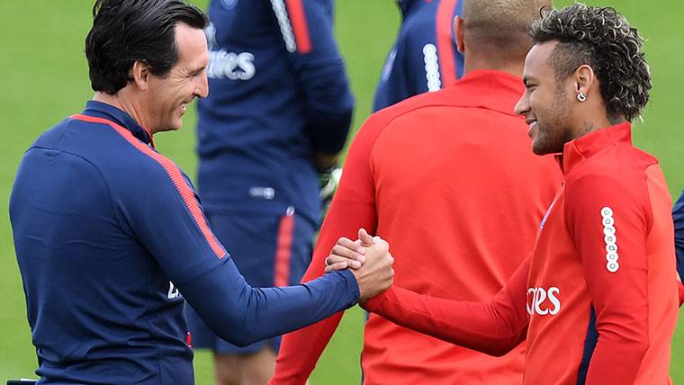 New problem in the PSG: Neymar would not hold to Emery