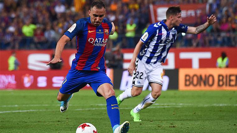 Paco Alcácer answers to Valverde with an important goal