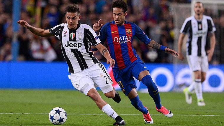 Paulo Dybala and Neymar, together in the forward of the Real Madrid?
