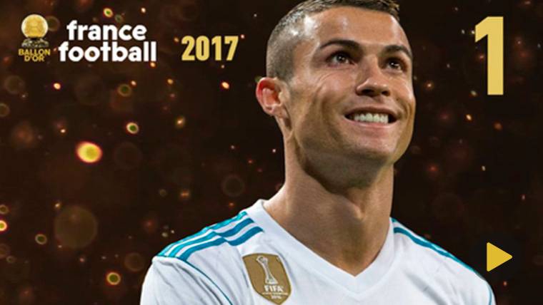 OFFICIAL: Cristiano wins the Balloon of Gold 2017 by in front of Messi