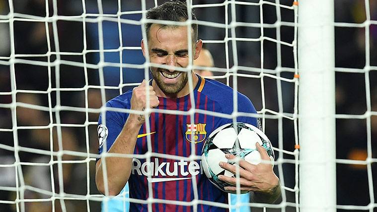 Paco Alcácer finds his place in the Barça of Valverde