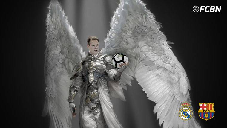Ter Stegen, the angel of saves it of the Barça against the Madrid