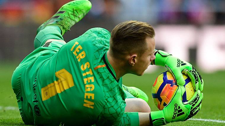 Ter Stegen Goes back to be decisive with his big interventions