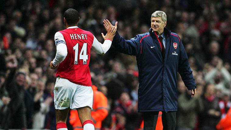 Arsène Wenger atiza to Thierry Henry by his criticisms to the Arsenal
