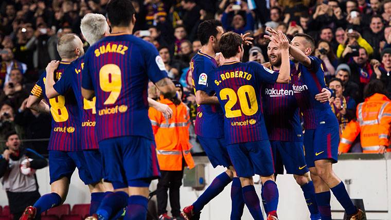 Tremendo Calendar for the Barça in the month of February