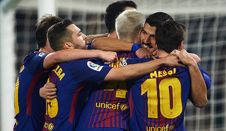 The most lethal version of the Barça does not arrive until the second parts