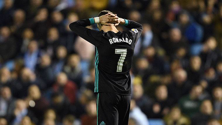 Cristiano, absent and turned into the white of the criticisms