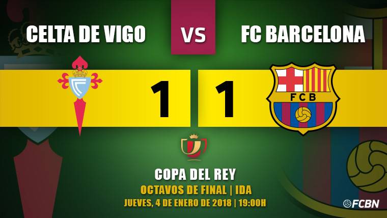 Tie of the Barça in Vigo that leaves it all opened for the turn