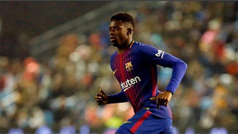 The changing room of the Barcelona surrenders to Ousmane Dembélé