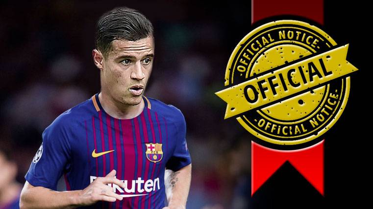 The big question: When it will debut Coutinho with the Barça?